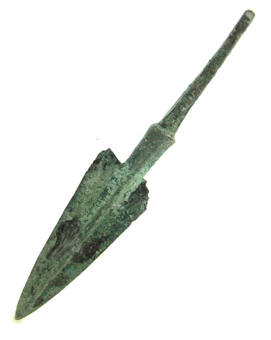 Ancient Greek Bronze Spear Head (1 of 3)