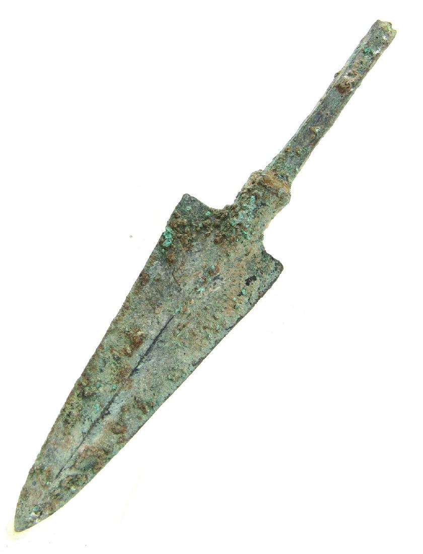 Ancient Greek Bronze Spear Head (1 of 3)