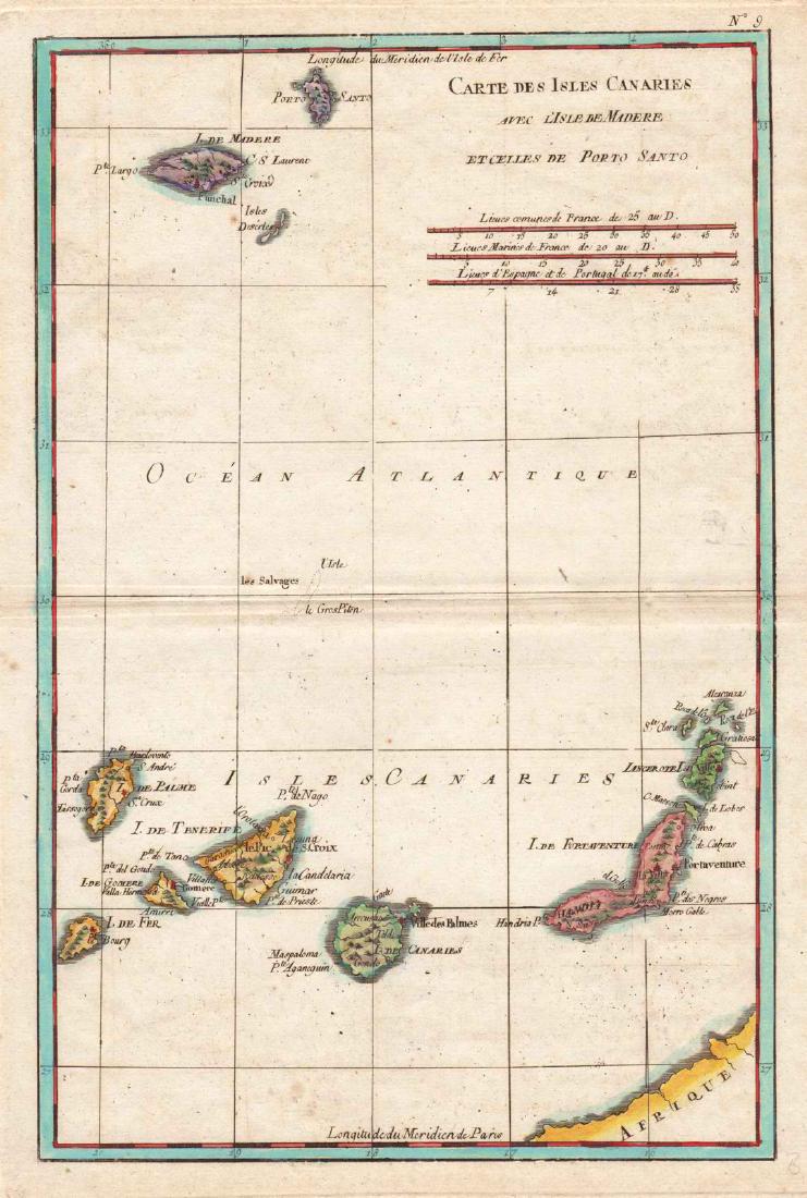 Bonne: Madeira and Canary Islands (1 of 1)