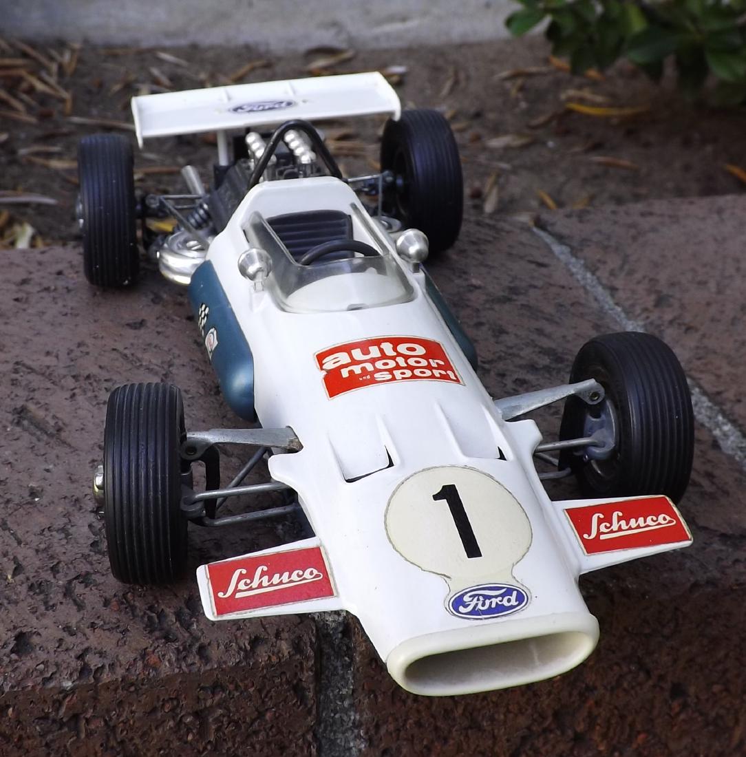Schuco Brabham-Ford, Made in Germany in 1960s, c9, (1 of 4)