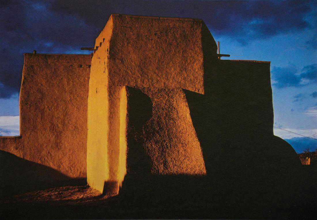 ANSEL ADAMS St. Francis Church, Taos Pueblo, 1964