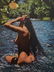 ELIOT ELISOFON - Girl Bathing, Tahiti