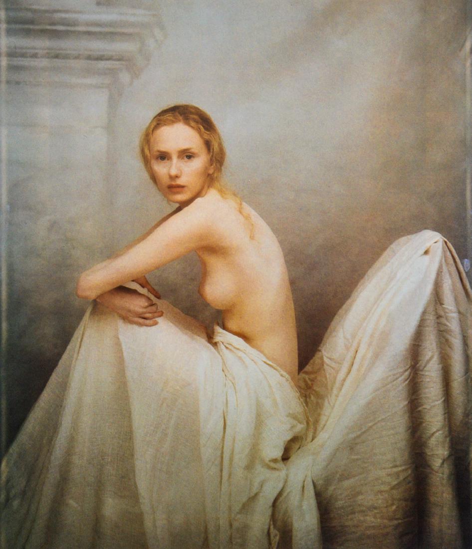 JOYCE TENNESON - Nude: Artist: Tenneson, Joyce Title: Nude Medium: Photo Litho, 1987, Japan Dimensions: 7.85x9.1" Heat Wax Mounted on 11x14" Conservation Board Please note that this lot has a confidential reserve. When you 