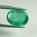 1.50 Ct Genuine Zambian Emerald 9X7 mm Oval cut Top