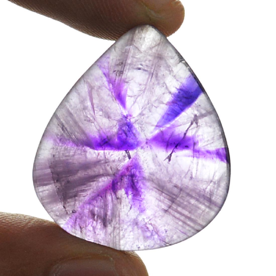 Rare Amethyst Chaistolite Gem (1 of 2)