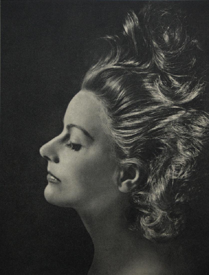 CECIL BEATON - Greta Garbo: Artist: Beaton, Cecil Title: Greta Garbo Medium: Sheet Fed Gravure, 1951, Great Britain Dimensions: 6.45x8.1" Heat Wax Mounted on 11x14" Conservation Board Cecil Beaton was an English fashion, portrai