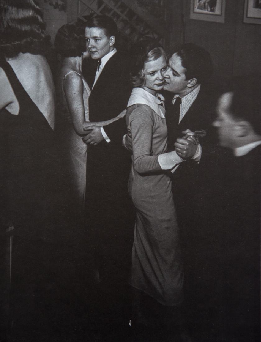 BRASSAI - Female Couples Dancing: Artist: Brassai Title: Female Couples Dancing Medium: Sheet Fed Gravure, 1976, USA Dimensions: 8x10.5" Heat Wax Mounted on 12x16" Conservation Board Brassai was a Hungarian-French photographer who ros