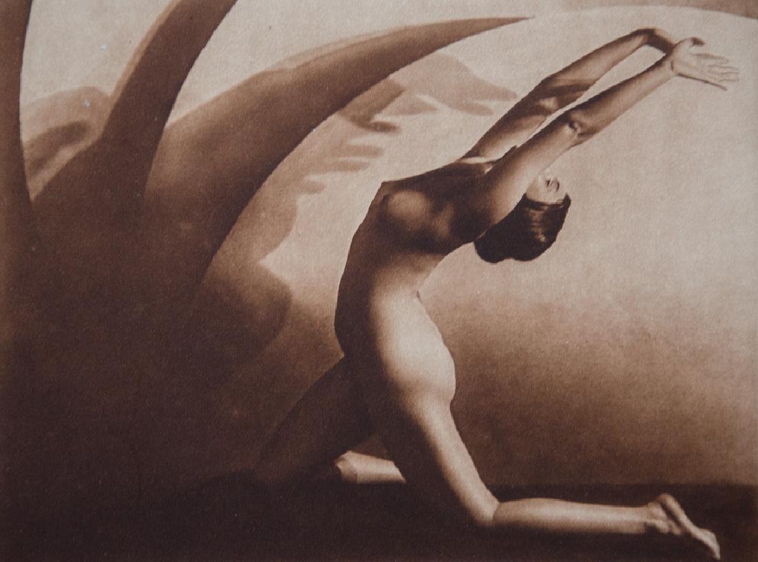 FRANTISEK DRTIKOL - Czech Nude: Artist: Drtikol, Frantisek Title: Czech Nude Medium: Sheet Fed Gravure, 1925, Germany Dimensions: 8.3x6.25" Heat Wax Mounted on 11x14" Conservation Board Frantisek Drtikol was a Czech photographer who