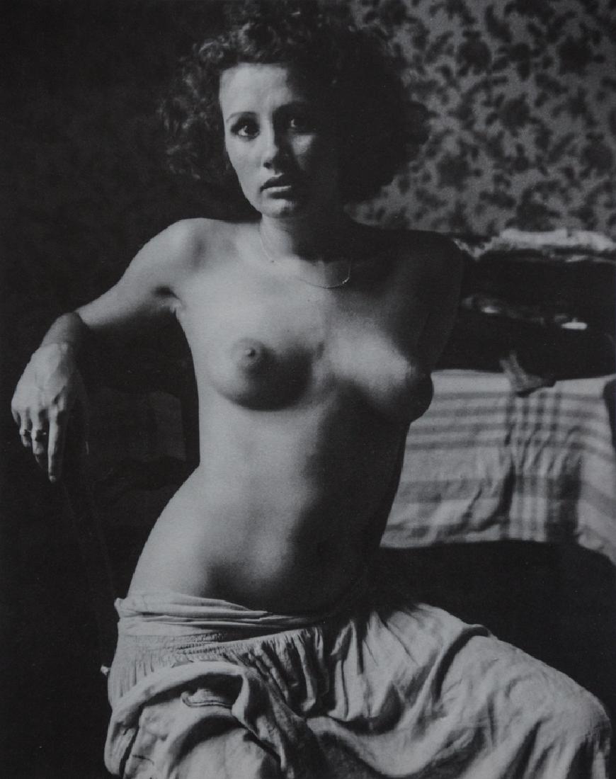 JACK WELPOTT - Sabine, France, 1973: Artist: Welpott, Jack Title: Sabine, France, 1973 Medium: Gravure, 1985, Italy Dimensions: 6.6x8.25" Heat Wax Mounted on 11x14" Conservation Board Please note that this lot has a confidential reserve.