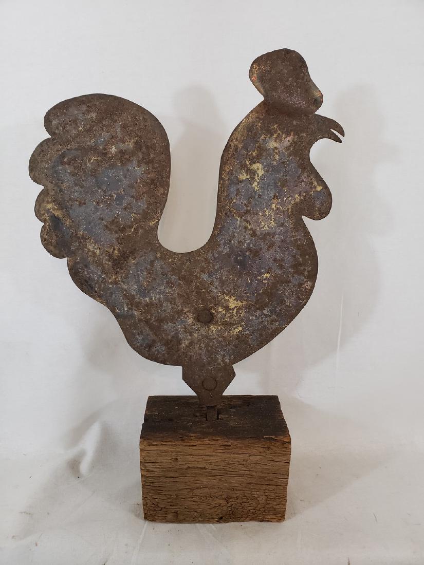 Sheet iron rooster ca 1900 (1 of 6)