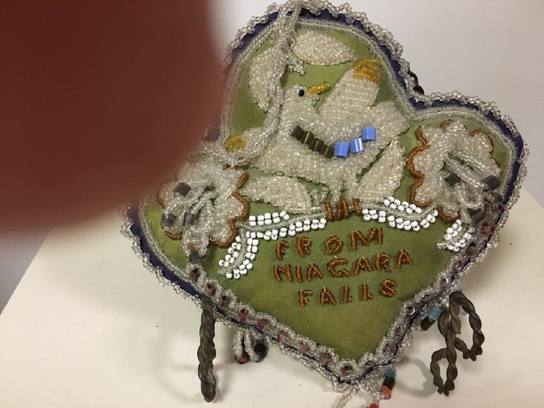 Indian Beaded Pin Cushion With (1 of 2)