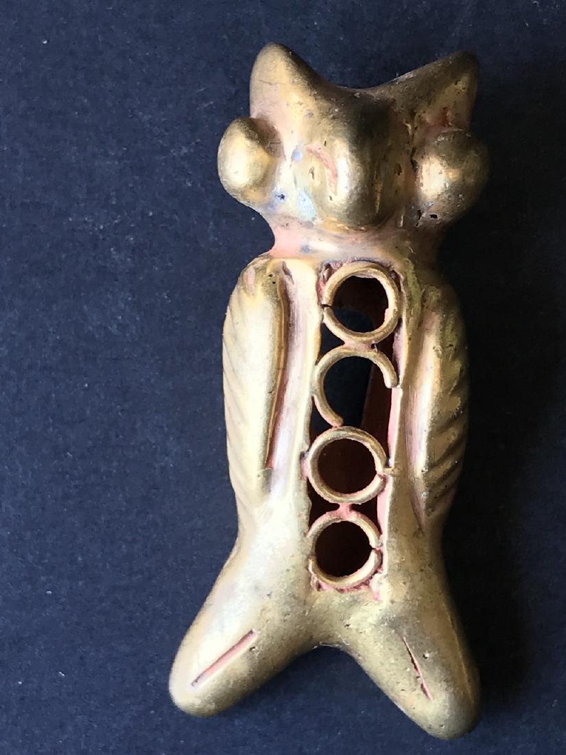 Pre-Columbian art in tumbago- Pendant depicting (1 of 7)