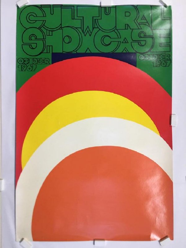 Cultural Showcase Original Vintage Gallery Poster (1 of 1)