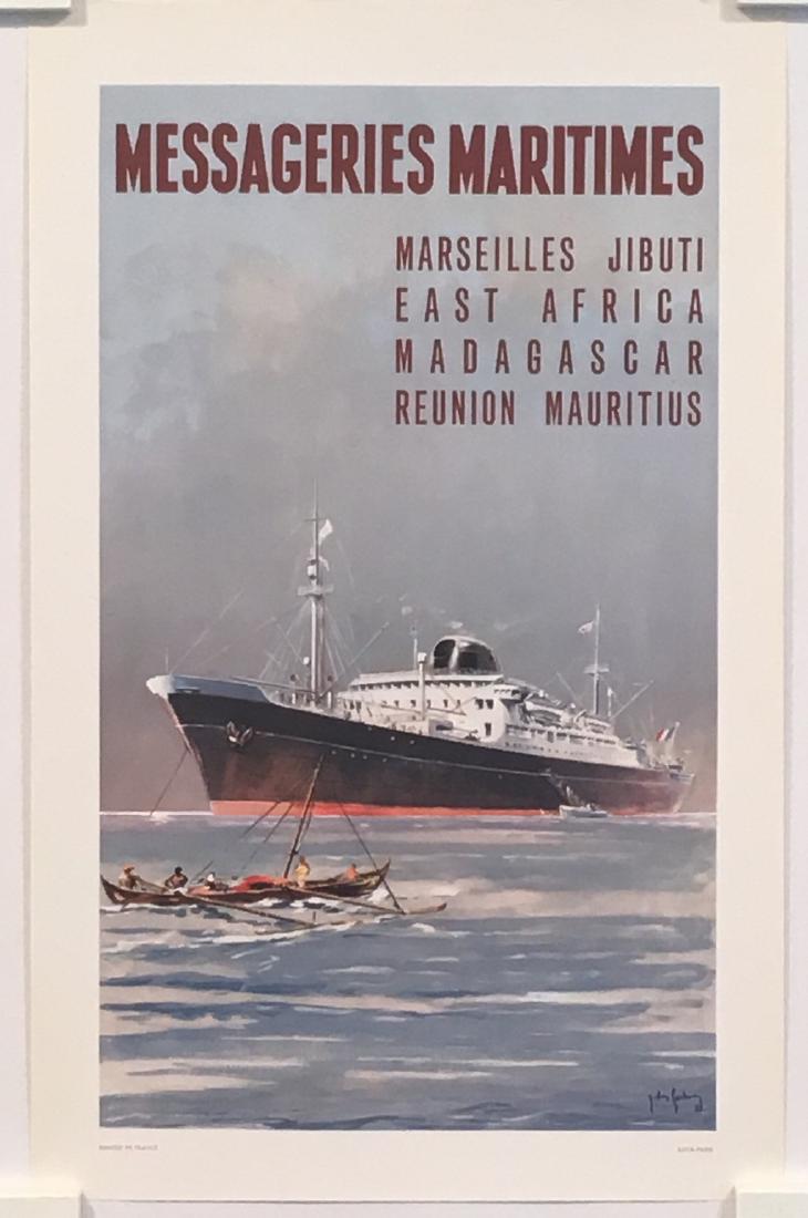 Messageries Maritimes Marseille Djibouti Small Original (1 of 1)