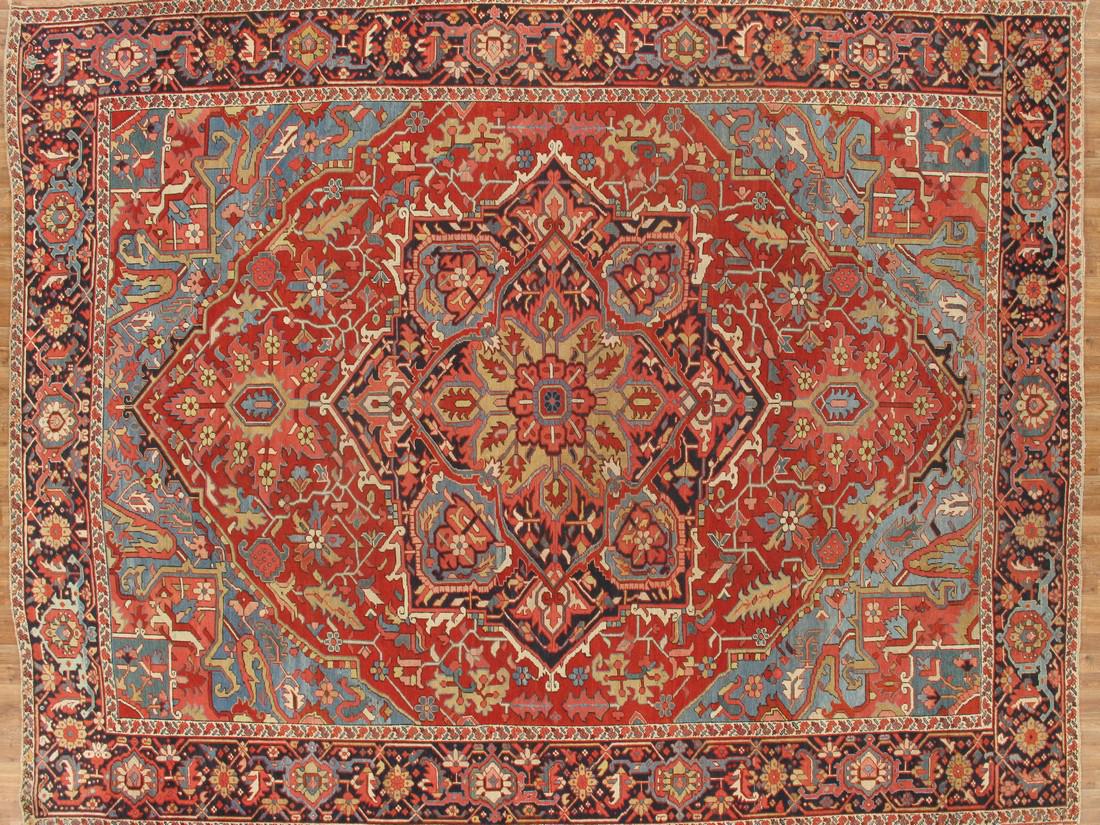 Antique Persian Serapi Rug 11.10x15 (1 of 13)