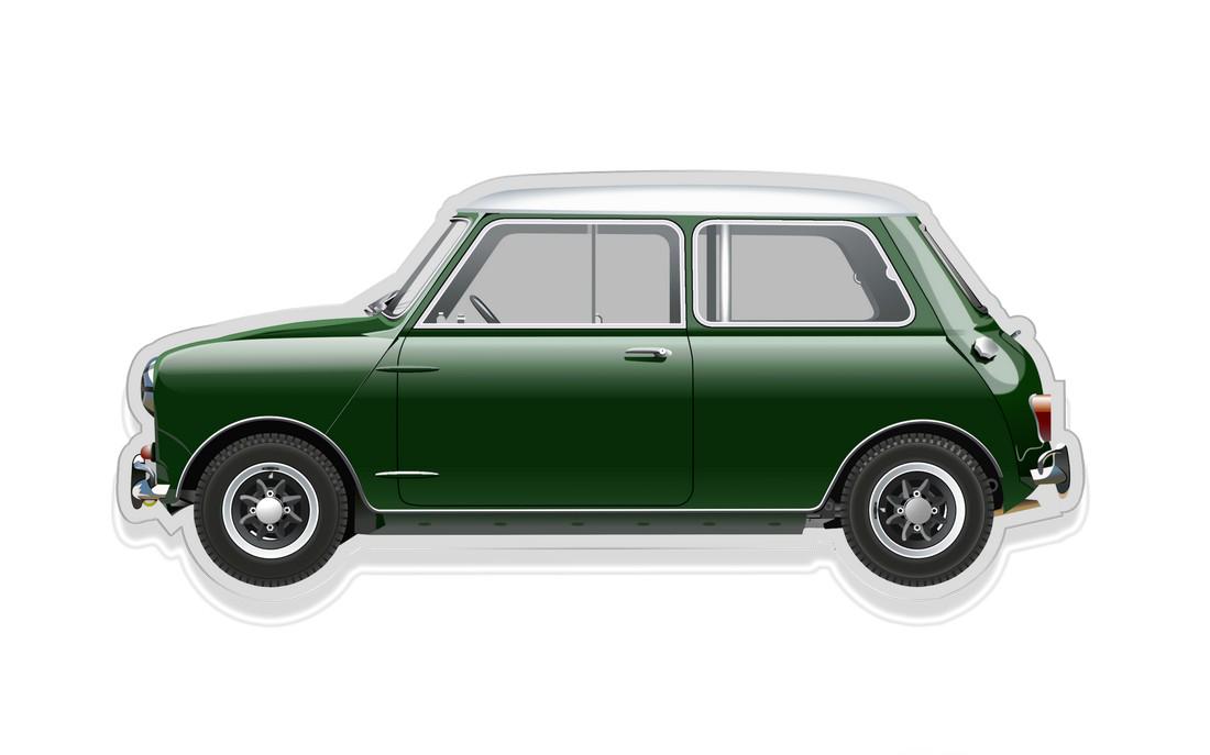 Wall Plexiglas Model MINI COOPER (1 of 8)