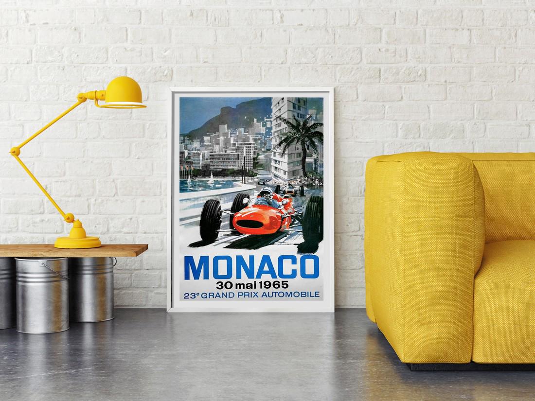 Poster Of Monaco 1970 Formula One GP (1 of 2)