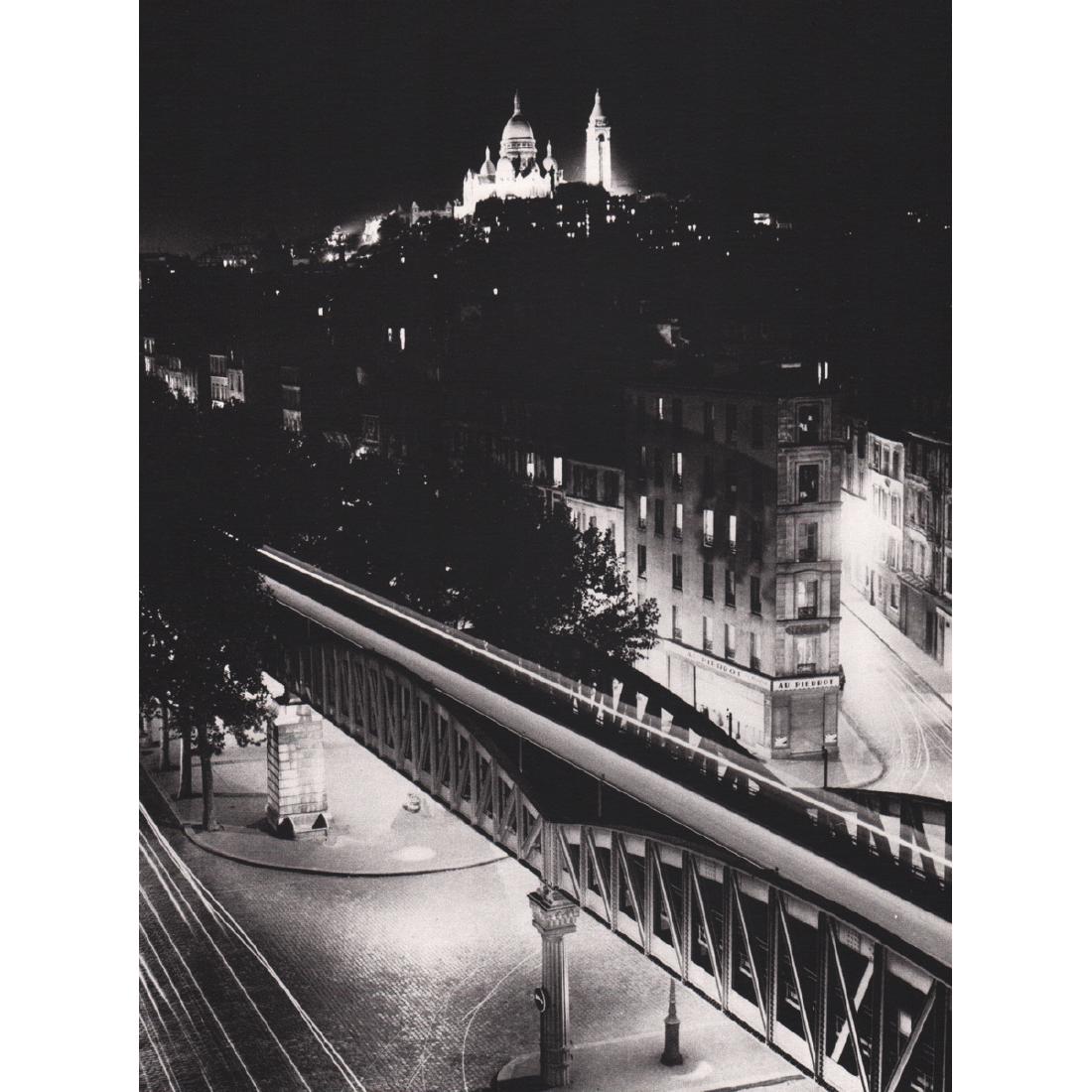 JEAN-CLAUDE GAUTRAND - Boulevard de la Chapelle: Artist: JEAN-CLAUDE GAUTRAND Print Title: Boulevard de la Chapelle, 1960 Medium: Sheet-fed Gravure Printing Date: 1980's Printed in France Image Size: 8.5 x 11.5 inches Jean-Claude Gautrand (b. 1932) 