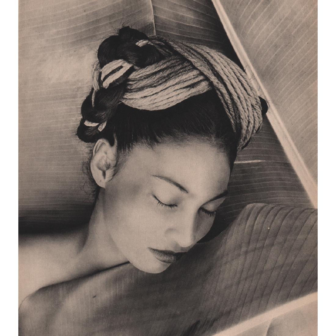 FRITZ HENLE - Model: Artist: FRITZ HENLE Print Title: Model Medium: Sheet-fed Gravure Printing Date: 1940's Printed in France Image Size approx: 8.5 x 10 inches Fritz Henle (1909-1993) was a German-born photographer, know