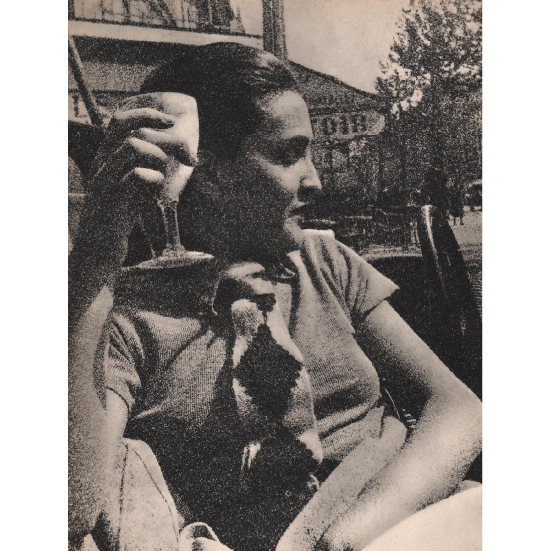 MAN RAY - Meret Oppenheim: Artist: MAN RAY Print Title: Meret Oppenheim Medium: Sheet-fed Gravure Printing Date: 1930's Printed in France Image size approx. 8.5 x 11 inches Man Ray, original name Emmanuel Radnitzky, was born on