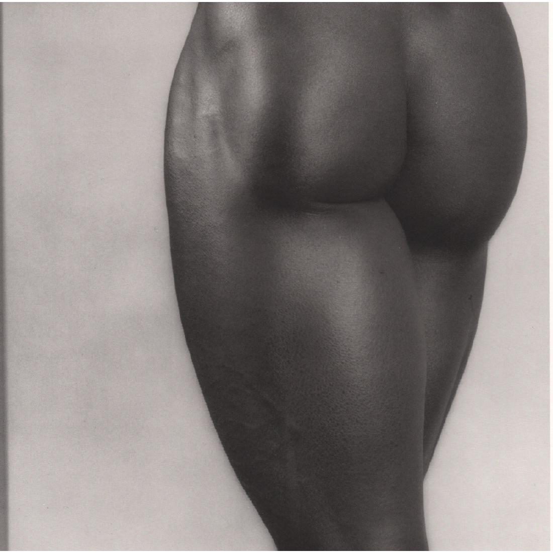ROBERT MAPPLETHORPE - Male Nude: Artist: ROBERT MAPPLETHORPE Print Title: Male Nude, Derrick Cross, 1982 Medium: Photo-Engraving Printing date: 1990's Printed in the USA Image size approx. 8 X 8 inches Robert Mapplethorpe was an Amer