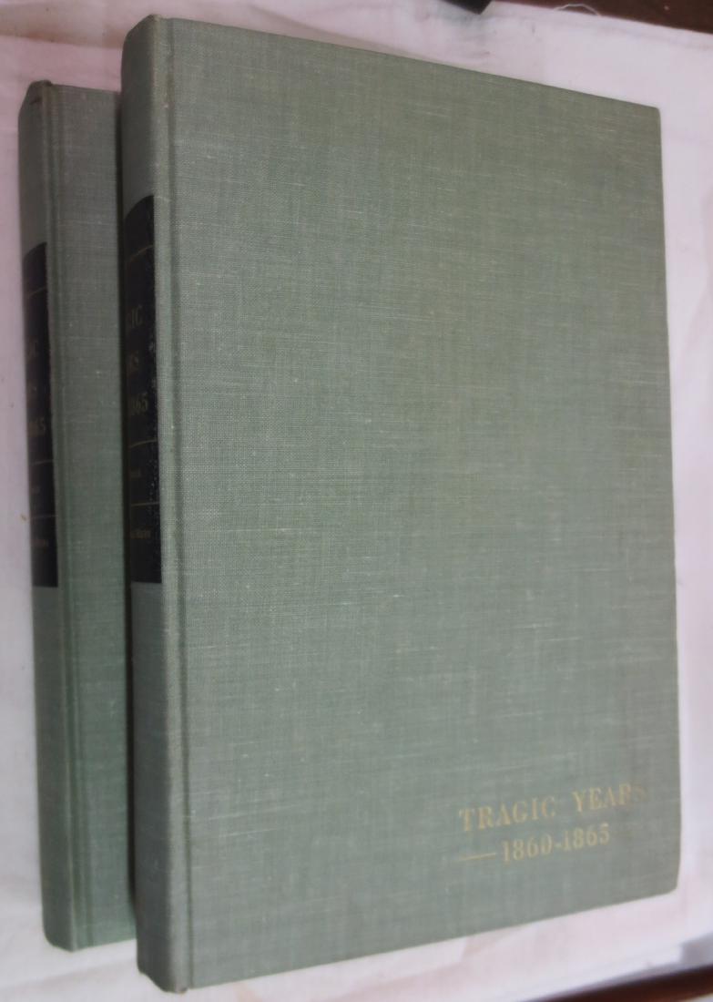 Tragic Years 1860-1865 Volumes 1 & 2, Author: Paul M.: A documentary history of the American Civil War. Condition: Used; good; Hardcover: vol. 1 - 562 pages vol. 2 – 535 pages; Dimensions: 9.5 x 6.25 inches; Publisher: Simon and Schuster; (1960) No Rese