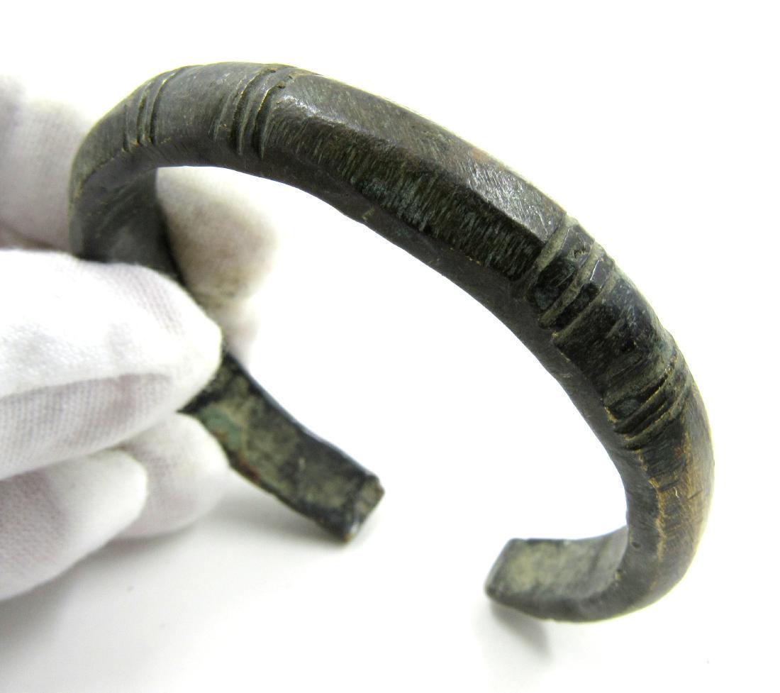 Ancient Bronze Age Decorated Bracelet (1 of 3)