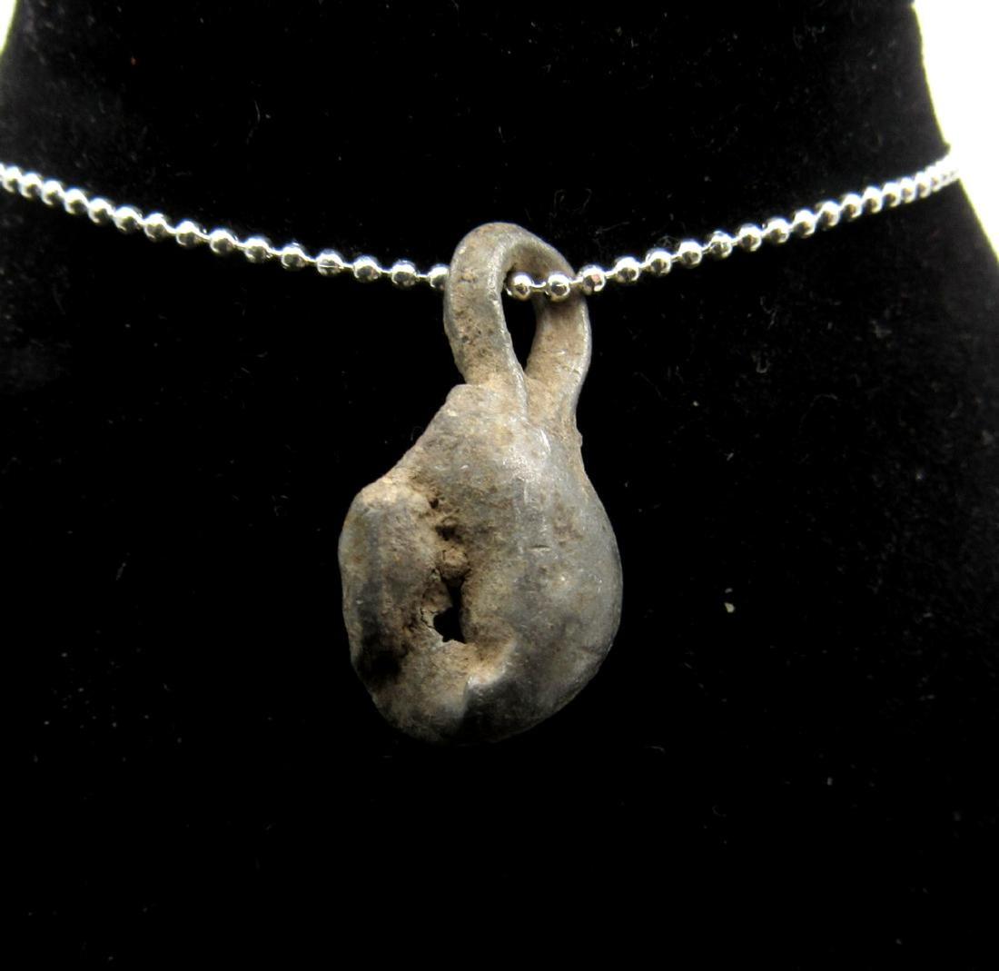 Medieval Viking Era Bronze Acorn Pendant (1 of 2)