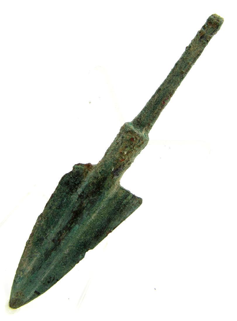 Ancient Greek Bronze Spear Head (1 of 2)