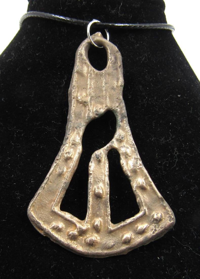 Medeival Viking Era Bronze Open-Work Dragon Foot (1 of 2)