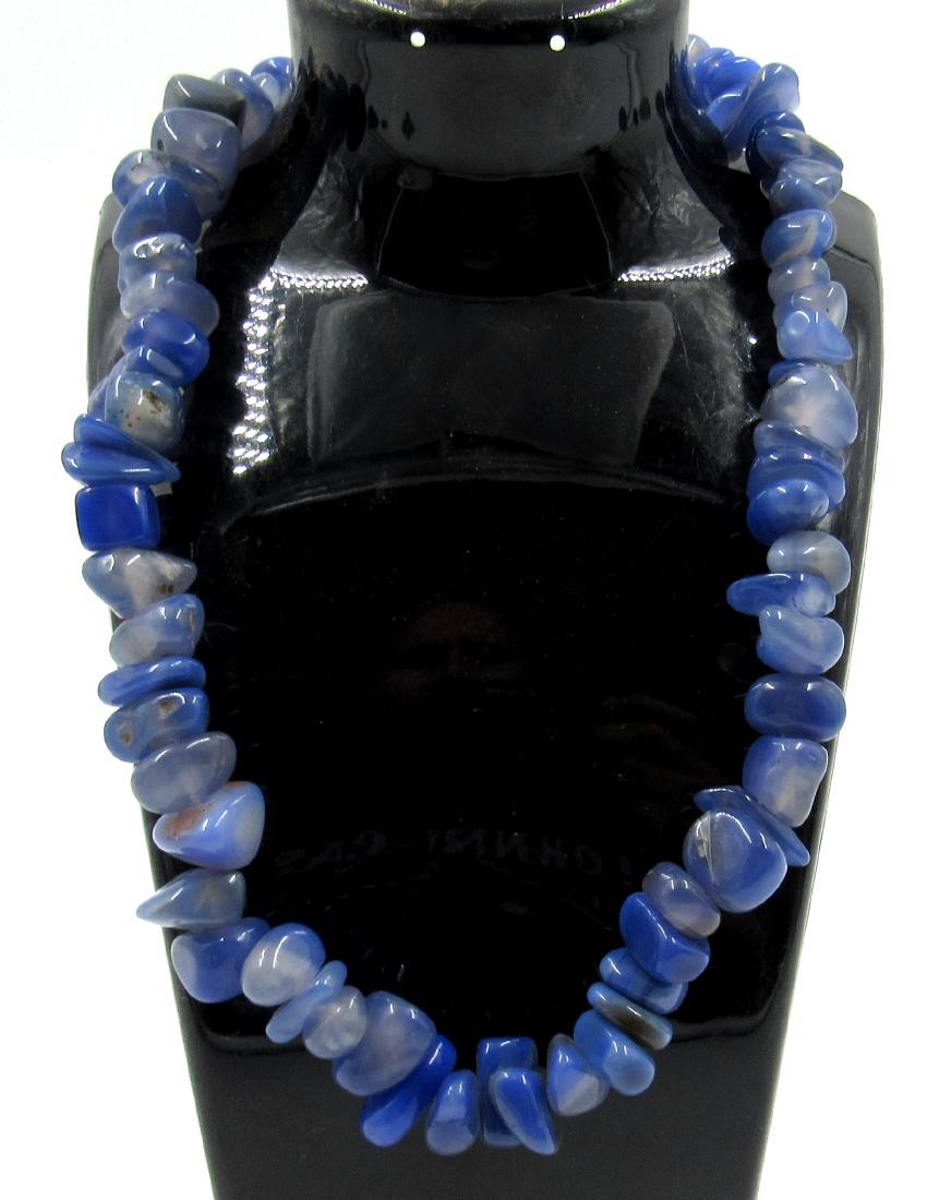 Ancient Roman Lapis Lazuli Beaded Necklace (1 of 3)