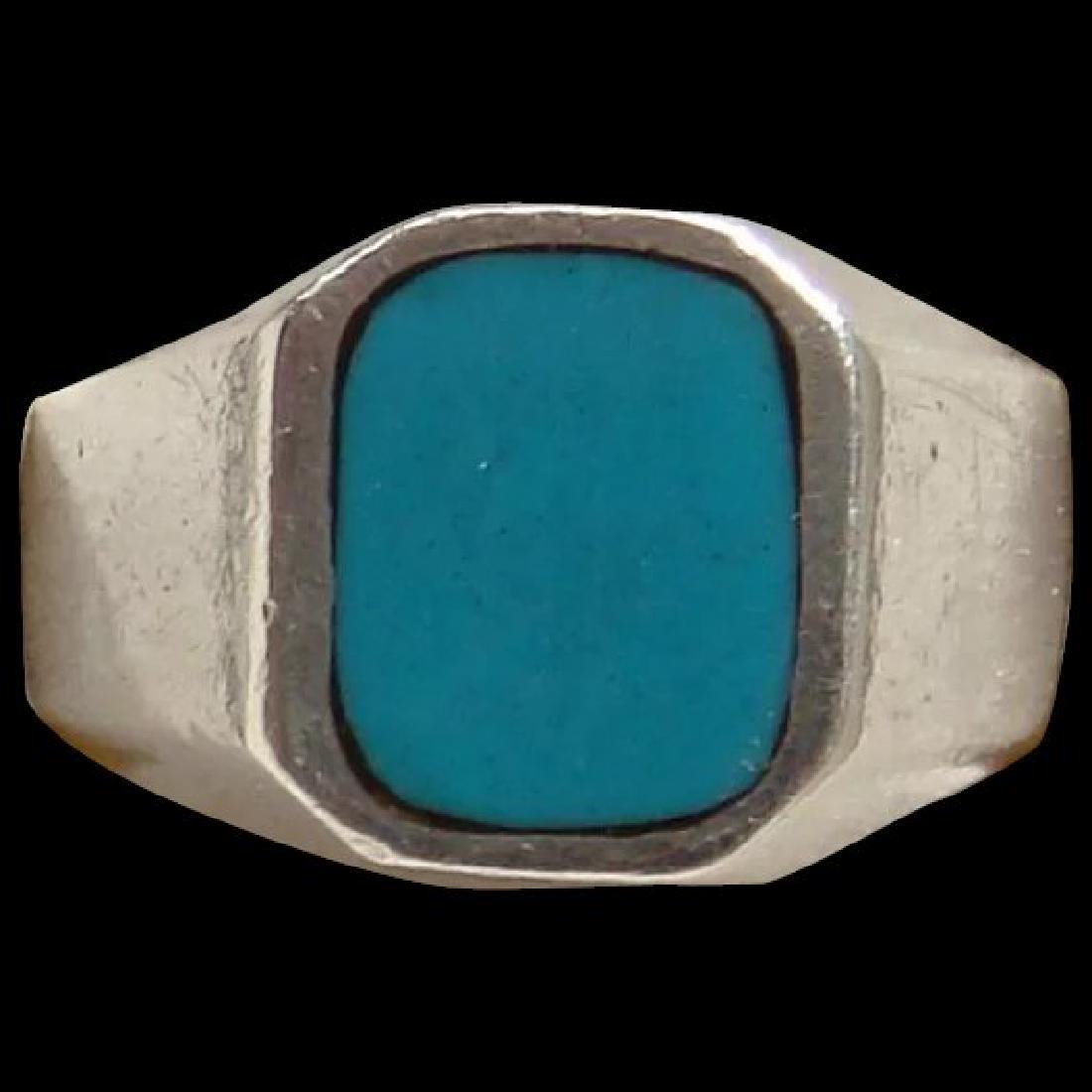 Made in Mexico Sterling Silver Sky Blue Turquoise (1 of 10)
