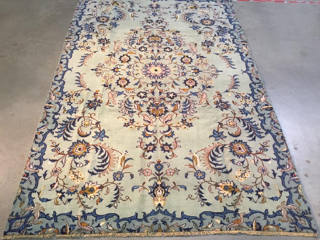 Unique Vintage Persian Kashan Rug 6.7x10.1 (1 of 9)