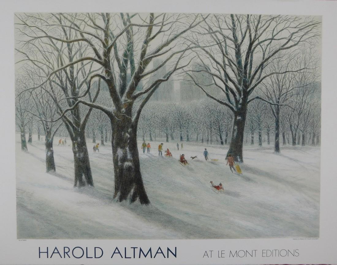 Harold Altman - At le Mont Editions: Snow in Central (1 of 9)