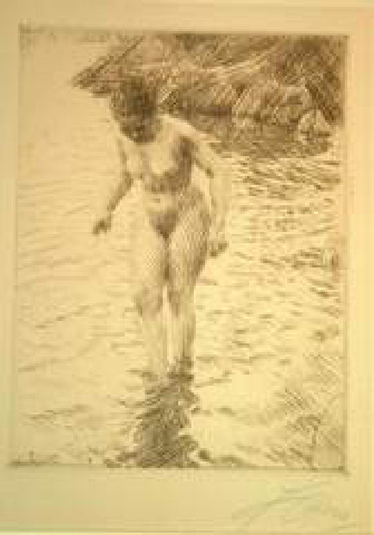 Zorn, Anders Etching Dalaro (1 of 1)