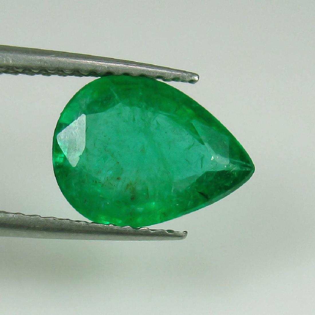 2.00 Ct Genuine Loose Zambian Emerald AAA Rich Green (1 of 4)
