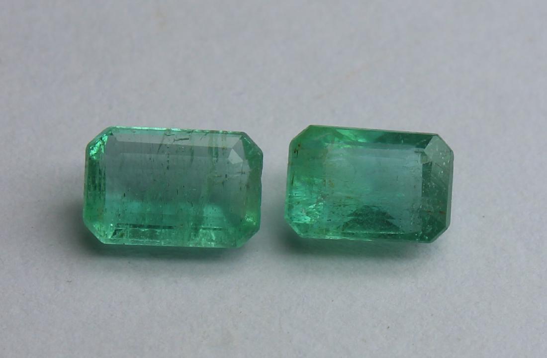 1.10 Ct Natural Emerald Set (1 of 4)