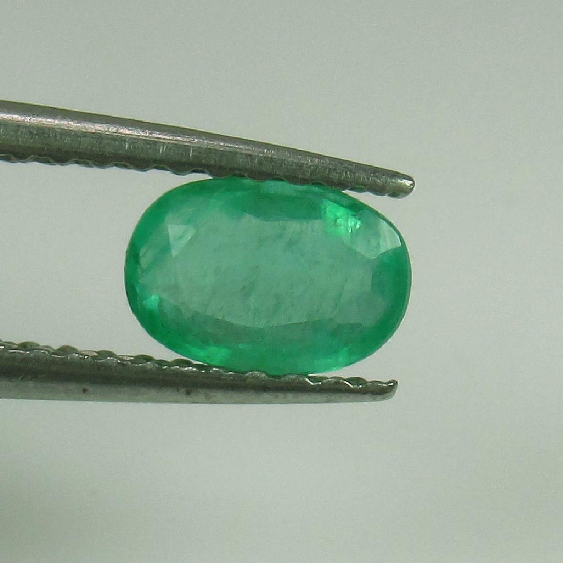 0.51 Ct Genuine Loose Zambian Emerald Nice Oval cut (1 of 2)