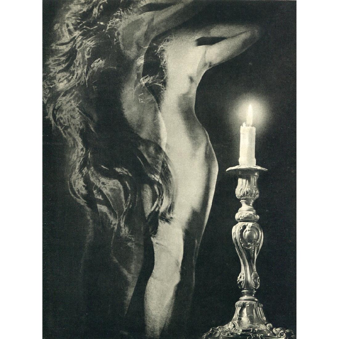 PIERRE BOUCHER - Essai d'illustration: Artist: PIERRE BOUCHER Print Title: Essai d'illustration des Fleurs du mal Medium: Sheet-fed Gravure Printing Date: 1940's Printed in France Image size approx: 7.5 x 10 inches Pierre Boucher (1908-200