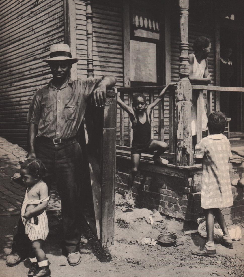 MARION POST - Life in the south: Artist: MARION POST Print Title: Life in the South Medium: Photoengraving Printed in: The USA, 1937 Image Size: approx. 9 x 8” Marion Post (Wolcott) was a noted American photographer who worked for