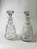 Pair crystal decanters