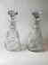 Pair crystal decanters - 2