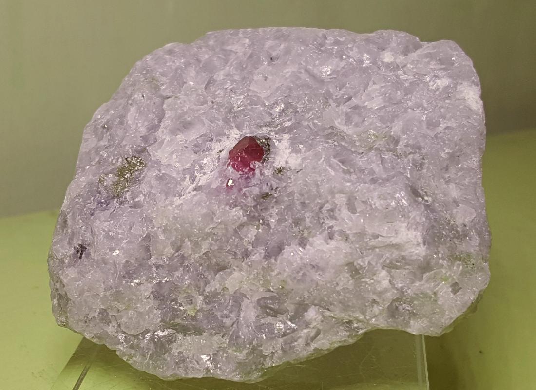 Afghan origin Natural Ruby Specimen with Mother Rock (1 of 3)