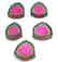 50 cts Top Quality Natural Watermelon Tourmaline Slices