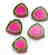 50 cts Top Quality Natural Watermelon Tourmaline Slices - 2