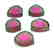 50 cts Top Quality Natural Watermelon Tourmaline Slices - 4