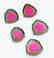 50 cts Top Quality Natural Watermelon Tourmaline Slices - 5