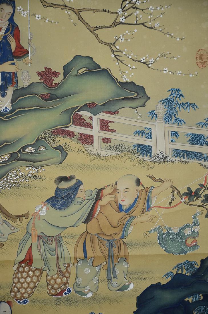 Chinese Silk Paintings - Lang Shining (1 of 10)