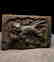 Lion stone carving artwork