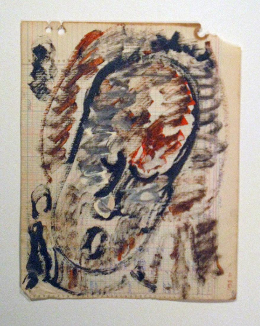 Untitled Purvis Young Angel Painting (1 of 1)